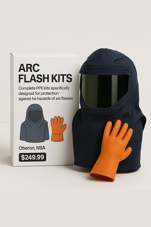 Arc Flash Kits (Gloves, Hoods, Face Shields)