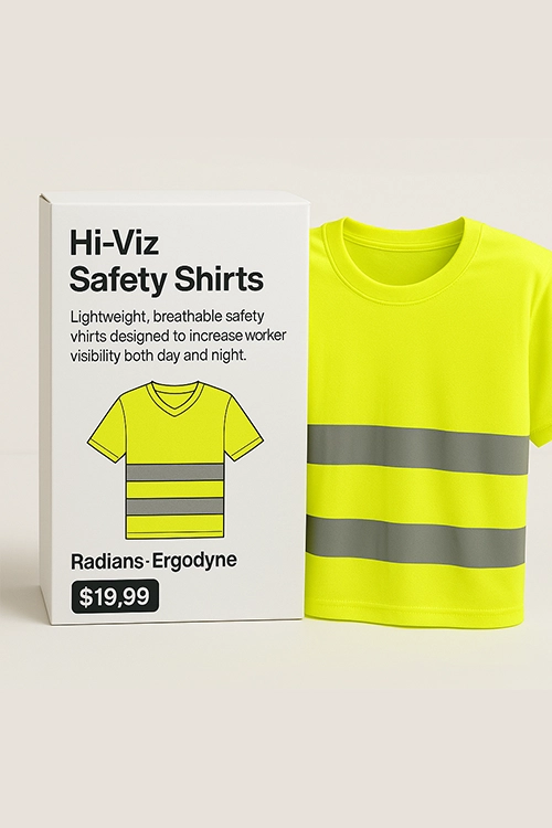 Hi-Viz Safety Shirts – Brands- Radians $19.99